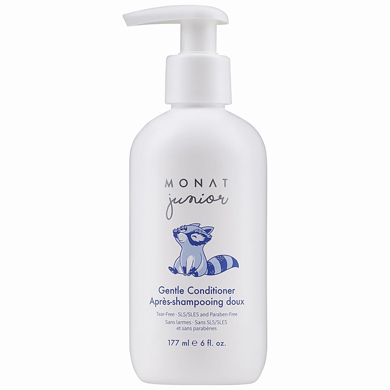 MONAT Junior Gentle Conditioner - A safe and gentle Anti Frizz Hair Conditioner for children that rinses out quickly. All Natural Tear-free, Sulfate & Paraben-free - Net Wt. 177 ml e / 6 fl. Oz.