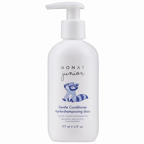MONAT Junior Gentle Conditioner - A safe and gentle Anti Frizz Hair Conditioner for children that rinses out quickly. All Natural Tear-free, Sulfate & Paraben-free - Net Wt. 177 ml e / 6 fl. Oz.