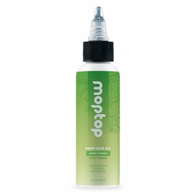 MopTop Hemp Seed Oil for Hair – Natural Hair Oil & Dry Scalp Treatment to Soothe Itchy Scalp, Reduce Flakes & Improve Moisture, Sulfate & Paraben Free Pre-Shampoo Hair Care (Light Citrus, 2oz)