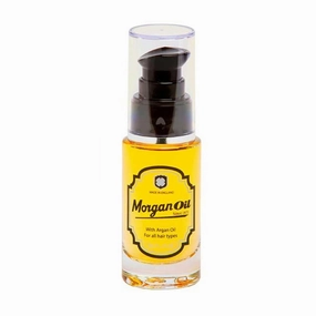 Morgan's Pomade Hair Oil, Smoothing, Deep Conditioning Hair Oil Ideal for Dry, Brittle and Frizzy Hair with Argan Oil and Vitamin E 1 Fl Oz