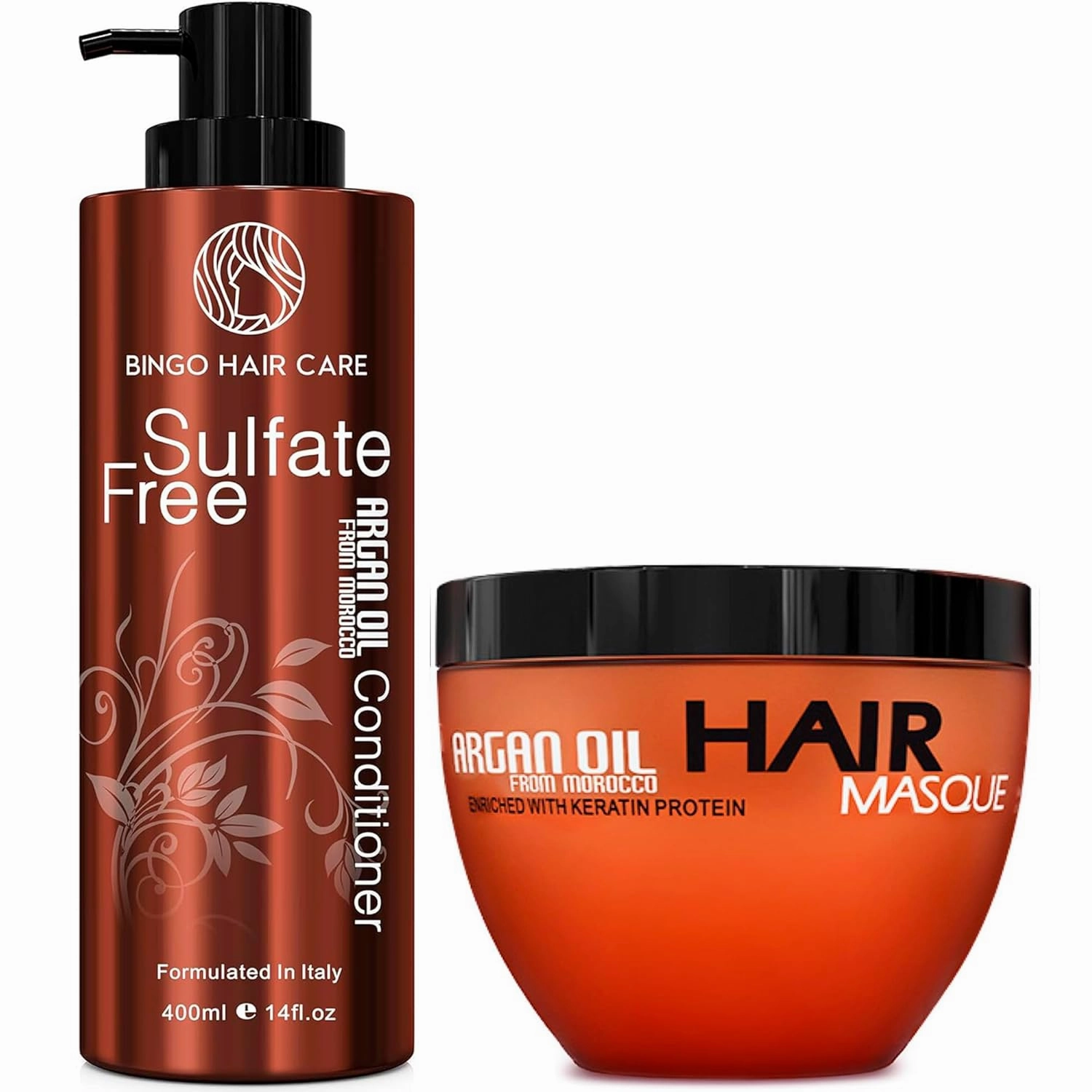 Moroccan Argan Oil Conditioner and Moroccan Argan Oil Hair Mask