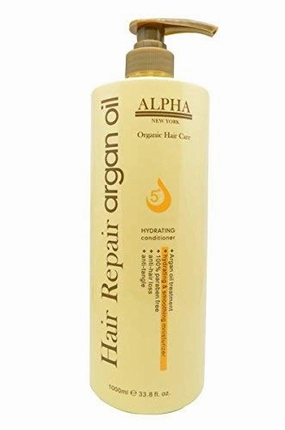 Moroccan Argan Oil original Hydrating Conditioner Repair Organic Hair Care By Alpha New York 33.8 FL.OZ