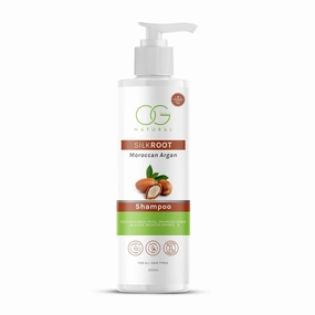 Moroccan Argan Shampoo | Nourish Hair with Pure Moroccan Argan Oil for Silky Smooth Strands | Paraben & Silicone-Free Formula | 250ml