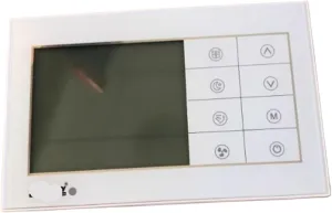 Multi Split Line Controller Control Panel Central Air Conditioning Remote Control，Compatible for McQuay，MC-HMI321A-1 MC321, Parts Replacement(MC321 White)