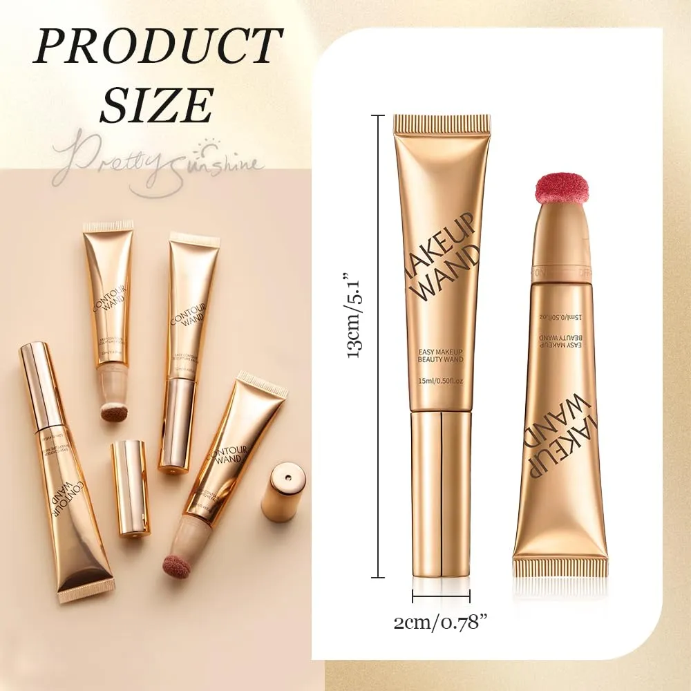 Multi Use Blush Stick for Cheeks, Lips & Eyes – Hydrating, Buildable Cream Blush with Natural, Skin-Like Finish Long Lasting & Easy to Blend Stick for a Radiant Glow (#2, 1)