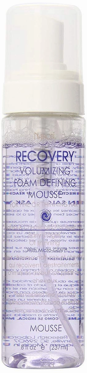 Nairobi Recovery Volumizing Foam Defining Mousse Unisex, 8 Ounce by Nairobi