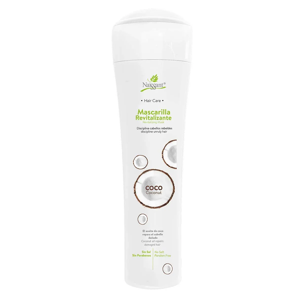naissant Coconut Treatment Mask| Specialized in Deep Repairing and Hydrating Dry Hair | Moisturizing, Protector for Dry, Damaged, Color Treated & Natural Hair | Salt & Paraben Free (10.1 Fl Oz)