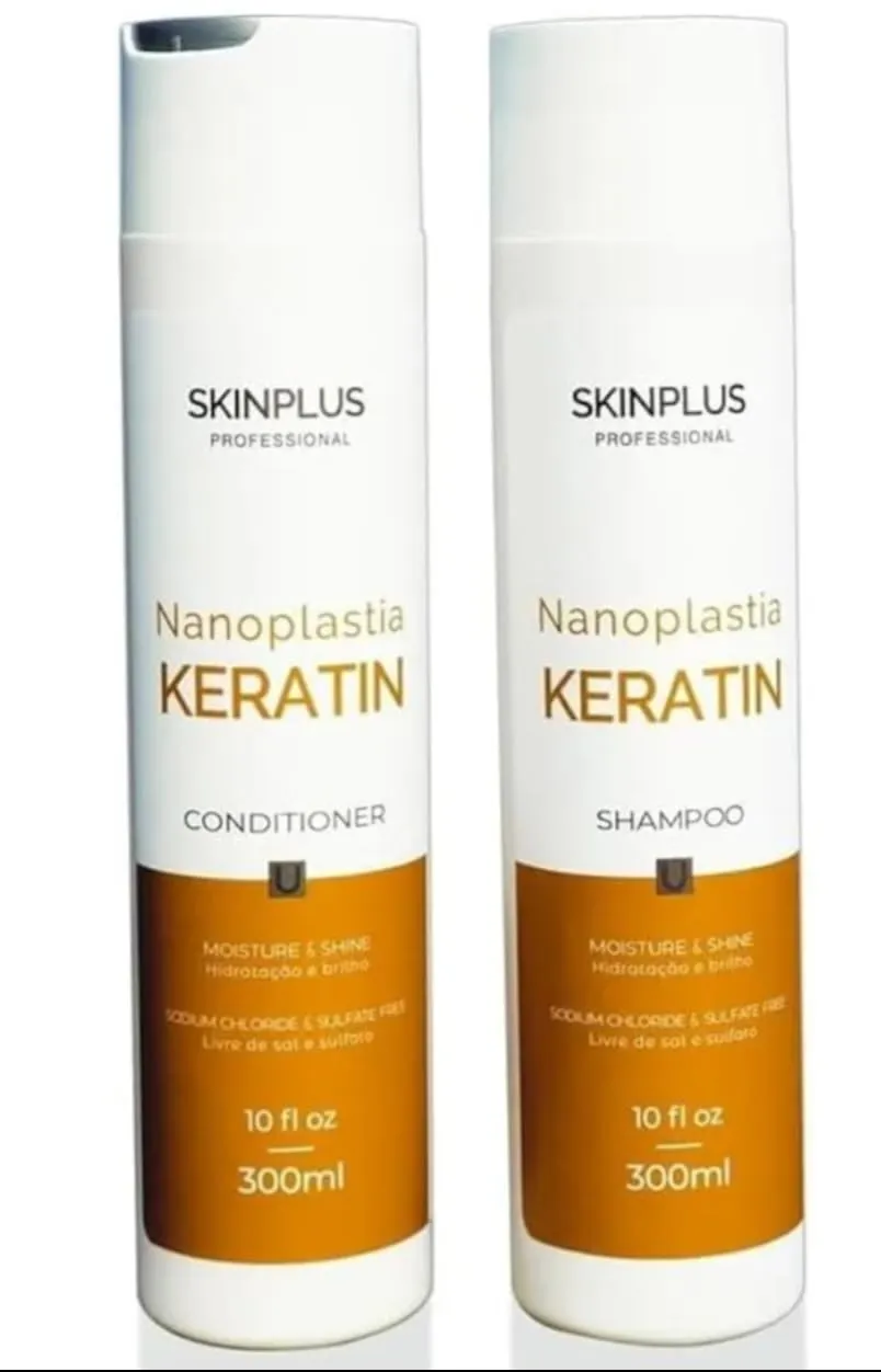 Nanoplastia Keratin Shampoo & Conditioner, 300ml   300ml