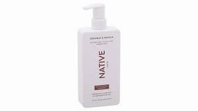 Native Coconut & Vanilla Moisturizing Vegan Shampoo, Clean, Sulfate, Paraben and Silicone Free - 16.5 fl oz