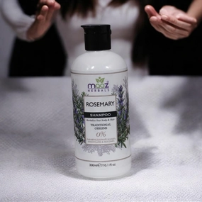 NATURAL ROSEMARY SHAMPOO - Invigorates the scalp, promotes hair growth, and leaves your hair feeling refreshed and revitalized
