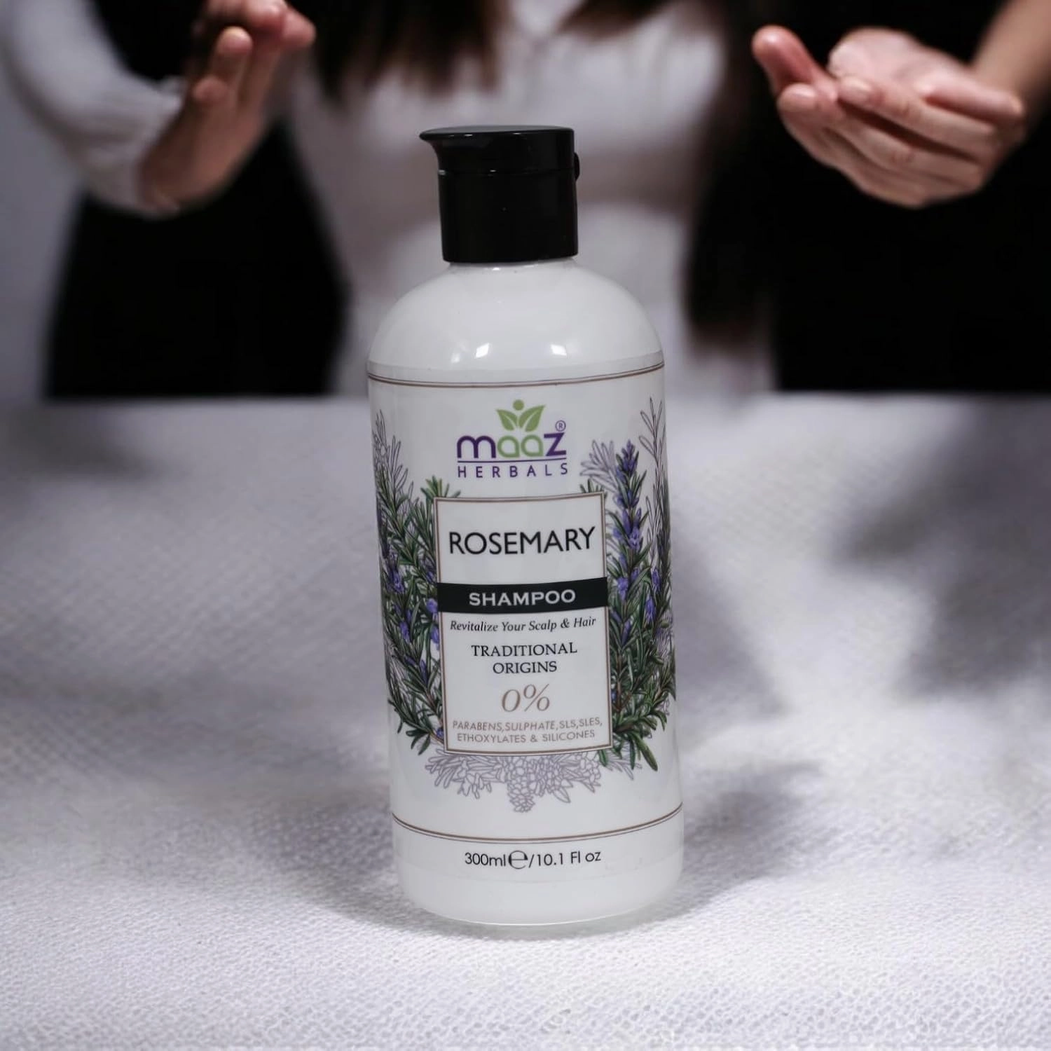 NATURAL ROSEMARY SHAMPOO - Invigorates the scalp, promotes hair growth, and leaves your hair feeling refreshed and revitalized