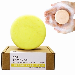 Natural Salt-Free Anti-Dandruff Solid Shampoo - (95 g / 3.35 oz)