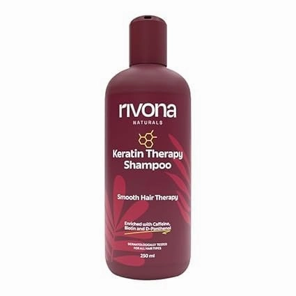 Naturals Keratin Therapy Shampoo, For Intense Damaged Hair Repair l Keratin Protein   Argan Oil nourishes dry hair| For Dry, Damaged and frizzy hair 250 ml