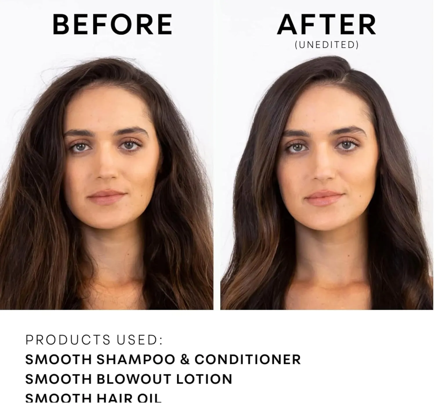 NATURELAB. TOKYO Perfect Smooth Shampoo & Conditioner: Weightless Frizz Control for Smoother, Healthier Hair and Scalp I 11.5 FL OZ Each