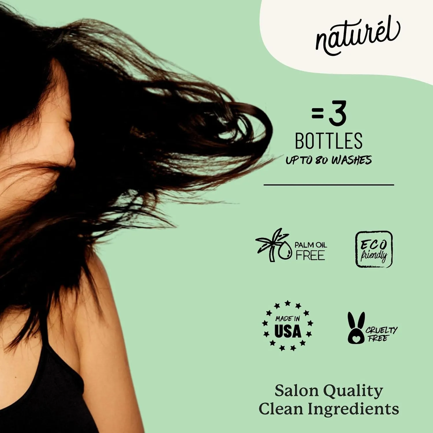NATURL Boost Volumizing Shampoo and Conditioner Bar Set with Sea Salt and Lime Oil for Fine or Oily Hair, Free of Silicone, Paraben, Phthalate, Gluten, Citrus Scent, 2 Count