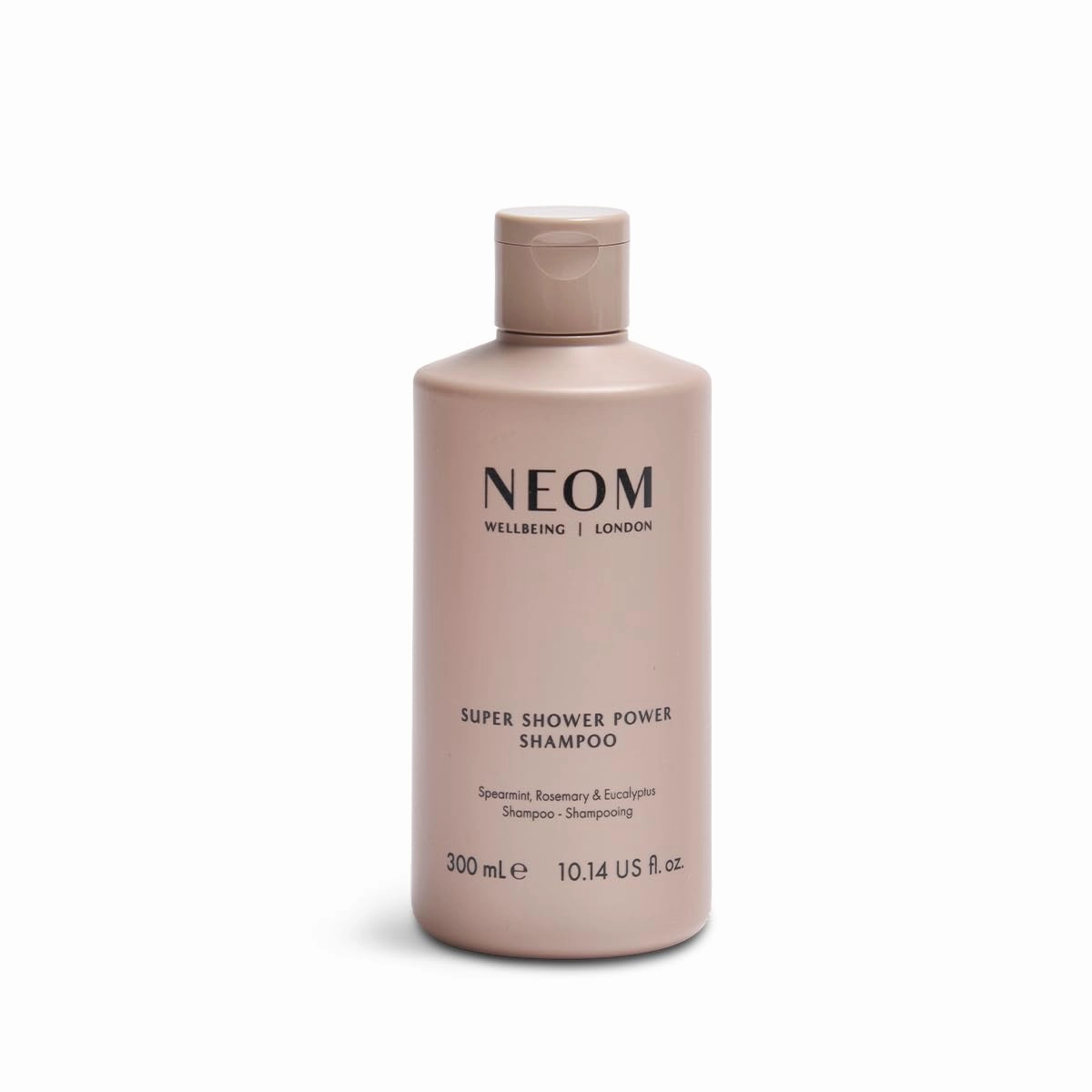 Neom- Super Shower Power Natural Shampoo, 300ml | Purifying Cleanser | Spearmint, Rosemary & Eucalyptus | For All Hair Types | Vegan