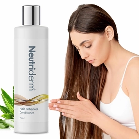 Neutriderm Hair Enhancer Conditioner, Thickening and Strengthening Conditioner, Boosts Hair Thickness and Fullness, Hydrating Formula for Thicker-looking Hair 250ml (8.45 fl oz)