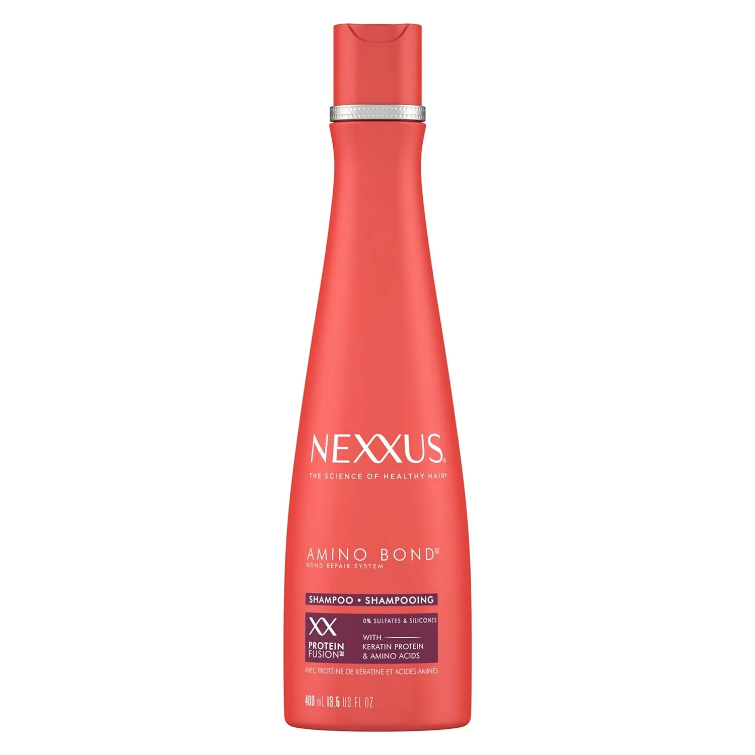 Nexxus Shampoo Amino Bond for All Types of Damaged Hair with Amino Acids & Keratin Protein 13.5 oz