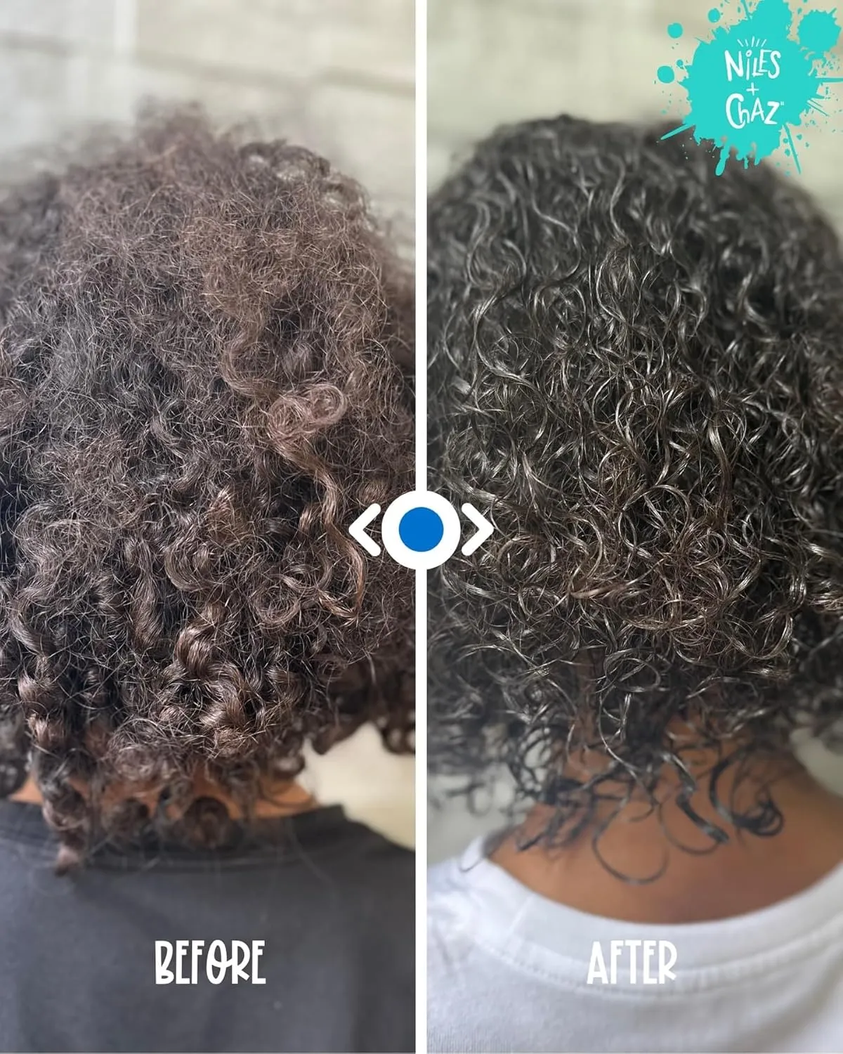 Niles and Chaz Tangles Shmangles Kids Detangler & Curl Enhancer - Hydrating Leave In Conditioner - Define Curls, Reduce Frizz - Sulfate, Paraben, Silicone Free - For Curly, Coily, Wavy Hair, 16 fl oz