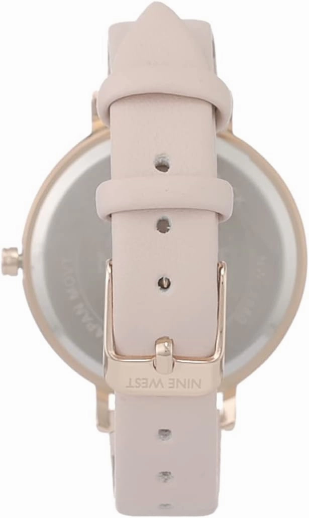 Nine West Women's Floral Dial Strap Watch