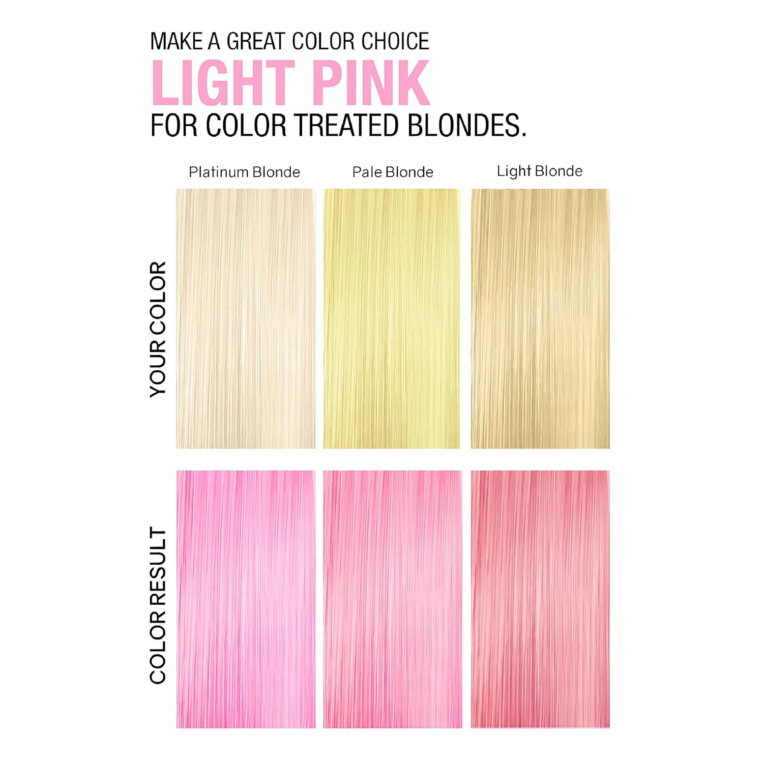 No Fade Fresh Light Pink Hair Shampoo   Conditioner Duo - Enhance Color, Prevent Fading & Refresh Pastel Purple Tint, Temporary Hair Dye