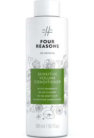 No nothing Sensitive Volume Hair Conditioner - Fragrance Free Conditioner - Hypoallergenic, Phthalate Free, Paraben Free, Vegan & Unscented - Volumizing Scalp – 10.1 oz