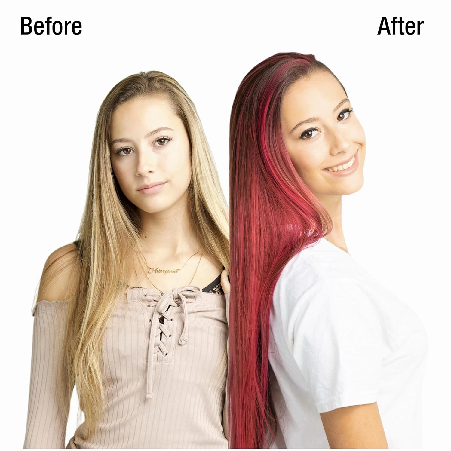 No Fade Fresh Hot Pink Depositing Shampoo & Conditioner - Enhance Bright Color, Prevent Fading, Temporary Hair Dye