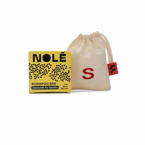 NOLE CARE Chamomile Shampoo Bar With Batana Oil 3 Oz   Rescue Bag for Maximizing Your Shampoo and Conditioner Bars
