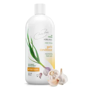 Nora Ross Garlic Extract Conditioner with Sesame Seed Oil – Deep Hair Conditioner for Dry, Damaged Hair – Paraben-Free Hydrating & Conditioning Treatment for Men & Women – 32oz