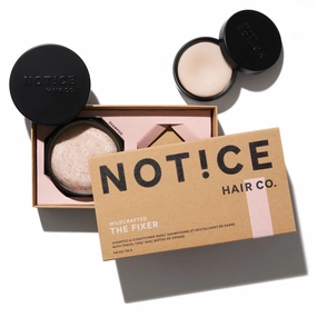 NOT!CE Hair Co. The Fixer Shampoo & Conditioner Bars - Travel Set - repairing | damaged & weak hair