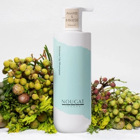 NOUGAT Volume Up Shampoo, Cleanse & Detox, Weightless & Volumizing, Flights Dandruff, SLS & Paraben Free, for Oily, Thin & Fine Hair,Prevents Hair Loss,Growth Stimulating,Plant-based Formula