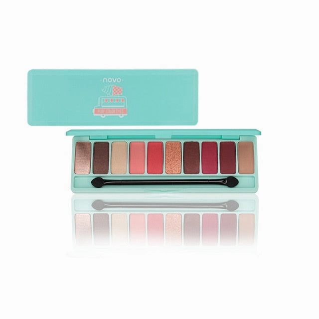 NOVO Professional Eyeshadow Palette Matte EyeShadow Palette Glitter Eye Shadow MakeUp  MakeUp Set Korea Cosmetics