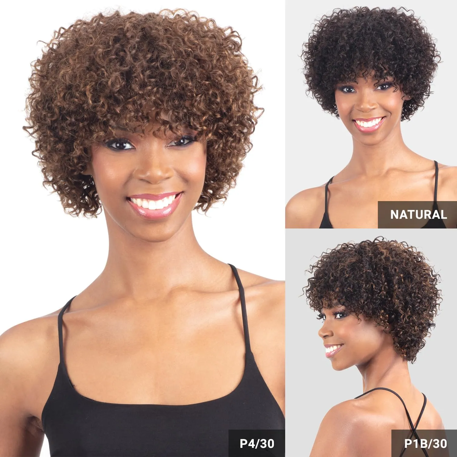 NUDE ModelModel Brazilian Natural Human Hair Wig Jessie (P4/30)