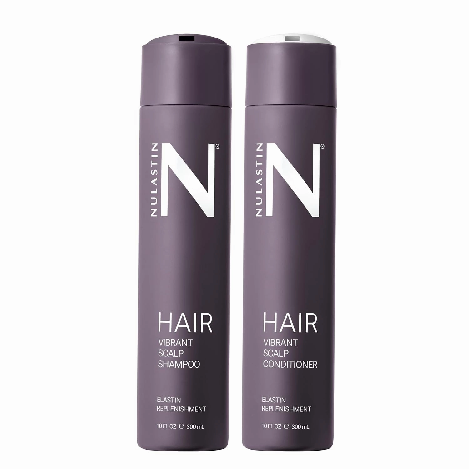 NULASTIN Strength & Shine Hair Duo – Vibrant Scalp Conditioner (10 fl oz) & Rejuvenating Hair Serum (1 fl oz) – Reduce Frizz, Enhance Volume, and Support Hair Growth (2 Pc)