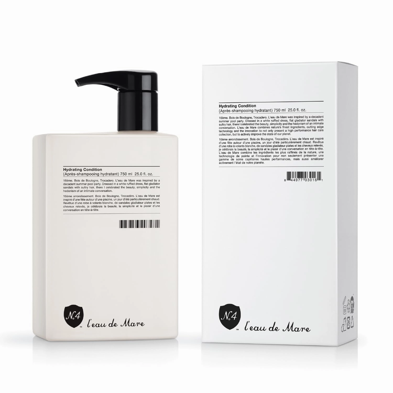 Number 4 Hydrating Hair Conditioner, Moisturizing Deep Conditioner for Dry, Damaged Hair, 25 oz