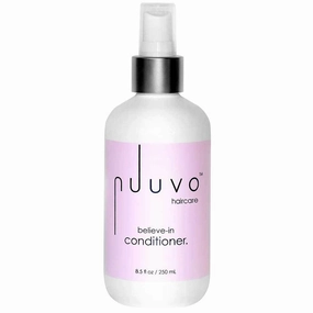 Nuuvo Haircare Leave in Conditioner & Detangler Spray - 8.5 oz, Made with Aloe Vera & Vitamin B5 to Restore Hair, Anti Frizz Hair Heat Protectant Spray, Adds Moisture & Shine, for all Hair Types