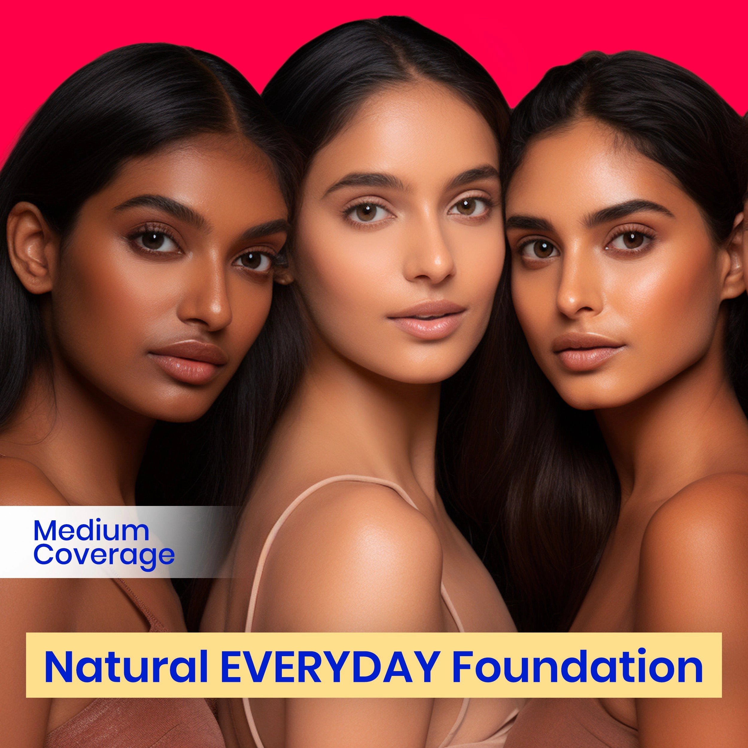 NY Bae Dewy Drops Foundation| Natural Finish | Everyday Glow |Lightweight Concealer | Moisturising - Mocha 06 (30 ml)