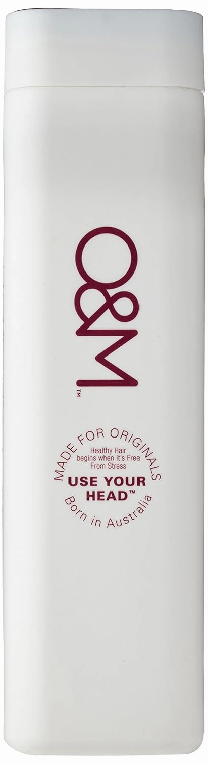 O&M Hydrate & Conquer Vegan Moisturizing Shampoo For Women   Men, Dry, Damaged, Colored Hair, Organic Coconut Oil, Vitamin A, B, C & E, Amino Acids, Paraben/Sulfate-Free, Made in Australia, 350ml