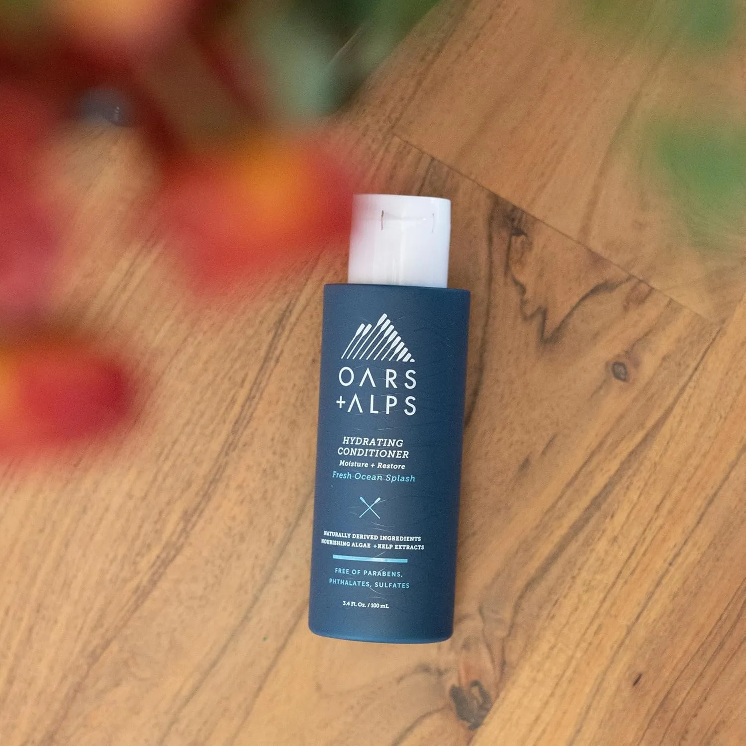 Oars   Alps Men's Sulfate Free Hair Shampoo and Conditioner Set, Infused with Kelp and Algae Extracts, Fresh Ocean Splash, Travel Size 3.4oz Each
