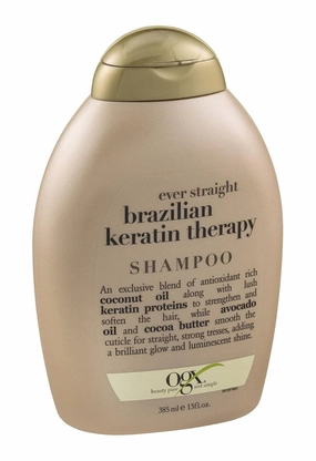 OGX Ever Straight Shampoo Brazilian Keratin Therapy 13 oz (Pack of 12)