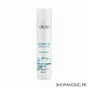 Okay Keratin Smooth Hair Shampoo, 300ml