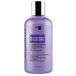 Oligo Professionnel - Blacklight Blue Conditioner for blondes - Vegan - Eliminate Brassy tones - Refresh faded highlights - Argan oil - Hydrating Formula - 8.5oz