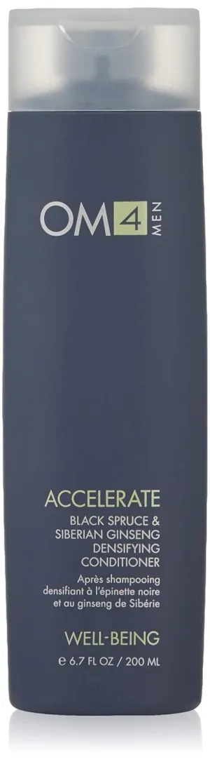 OM4 Accelerate: Black Spruce & Siberian Ginseng Hair Densifying Conditioner - Men's Nourishing and Hydrating Haircare