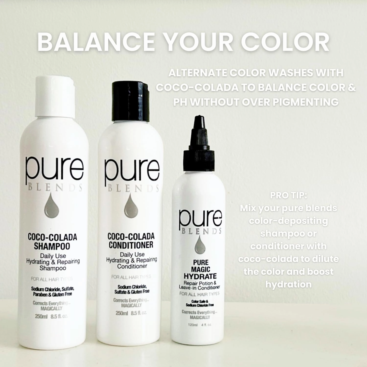 Orchid Moisturizing Color Depositing Conditioner - Brighten & Tone Faded Hair, Semi-Permanent Tint, Prevents Fade, Extends Color Service for Treated Hair, 8.5 Oz.