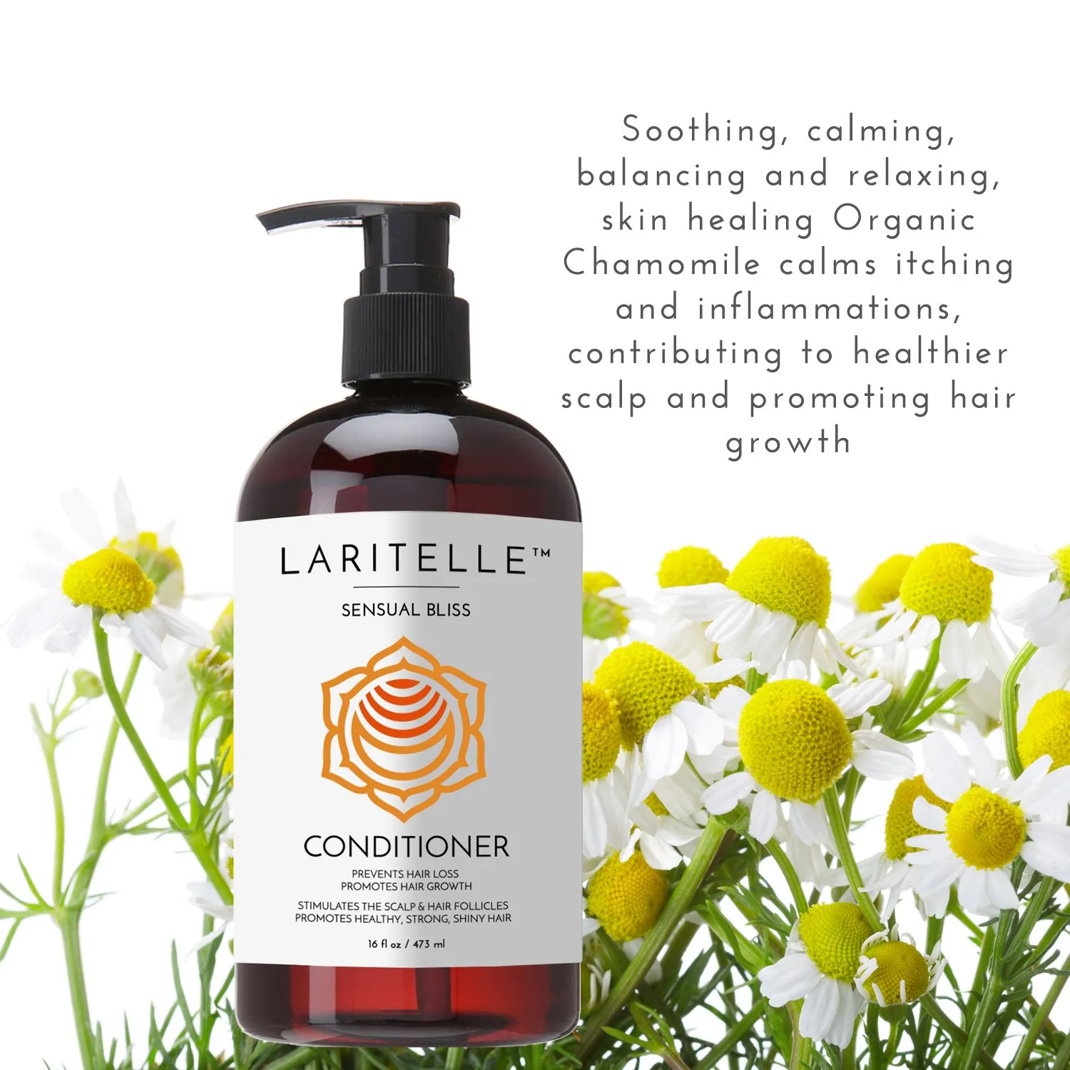 Organic Conditioner, Hair Loss Prevention, Anti-Breakage, Split Ends Treatment, Argan Oil, Rosemary and Palmarosa, NO GMO, Sulfates, Gluten, Alcohol, Parabens, Phthalates, 16 oz