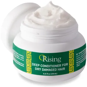 Orising Hydrating Hair Mask for Dry Hair - Made in Italy - Deep Conditioner for Dry Damaged Hair, Virgin Coconut Oil & Oat Conditioning Hair Treatment for Dry Damaged Hair, Hair Moisturizer (8.45 Oz)