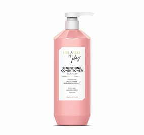 ORLANDO PITA PLAY Salon Size Silk Slip Smoothing Conditioner for Textured, Damaged or Color-Treated Hair, Detangles, Amplifies Shine & Controls Frizz, 27 Fl. Oz.