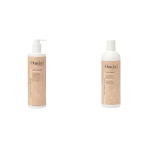Ouidad Curl Shaper Hair Care Set - Double Duty Weightless Cleansing Conditioner 16 Fl Oz and Good As New Moisture Restoring Shampoo 12 Fl Oz