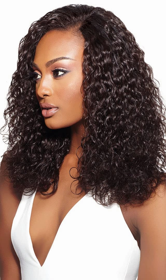 Outre Velvet Brazilian Remi Huaman Hair Weaves - HYDRO CURL 10 Inch (T1B/30)