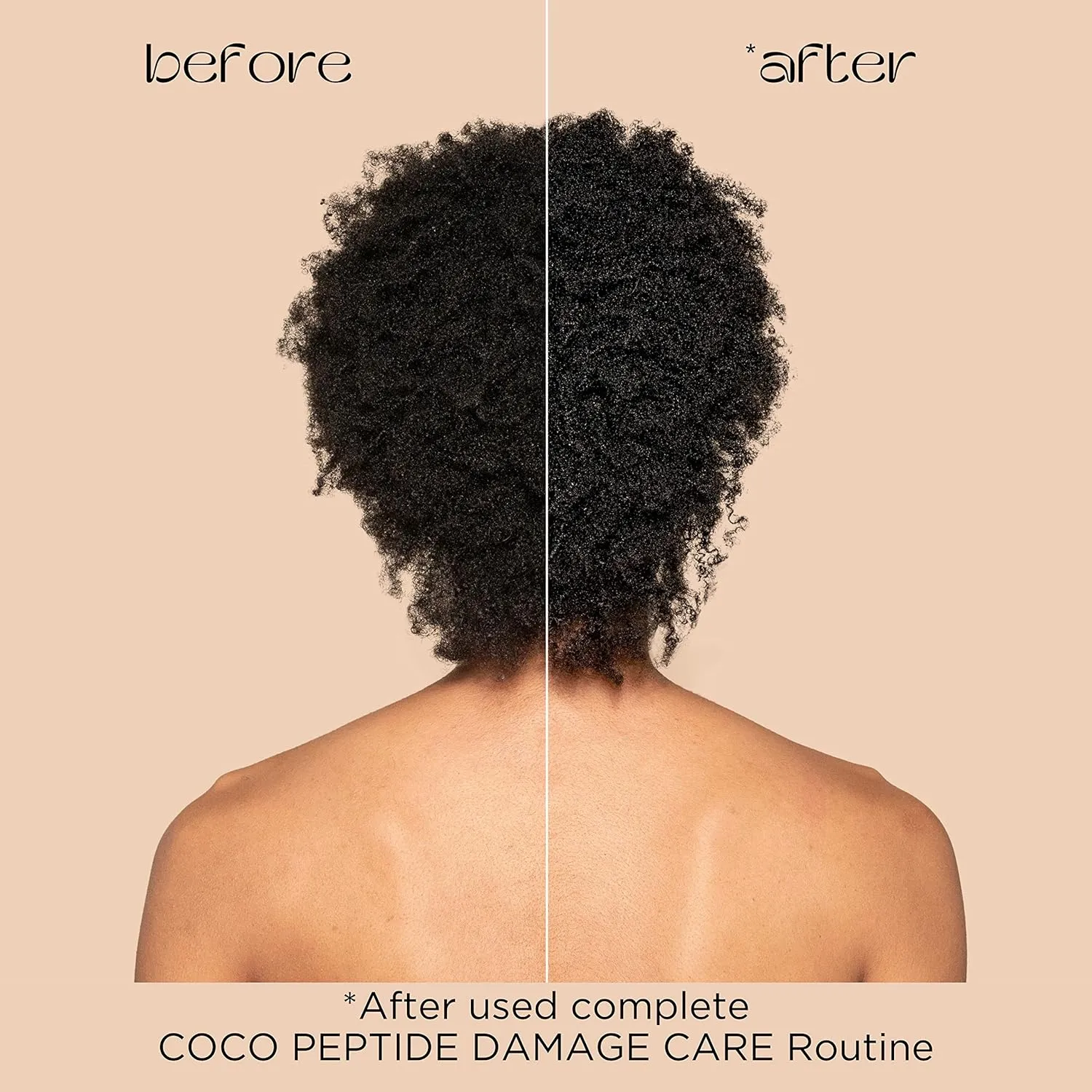 Pacifica Coco Peptide Damage Care Shampoo & Conditioner Set – Repairing Hair Care for Dry Damaged Hair Vegan Collagen & Peptides for Split Ends & Breakage Sulfate Free Clean Vegan Dermatologist Tested